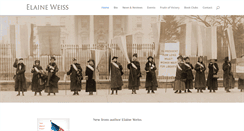 Desktop Screenshot of elaineweiss.com